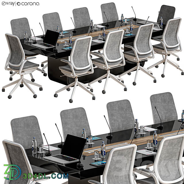 conference table 23 3D Models