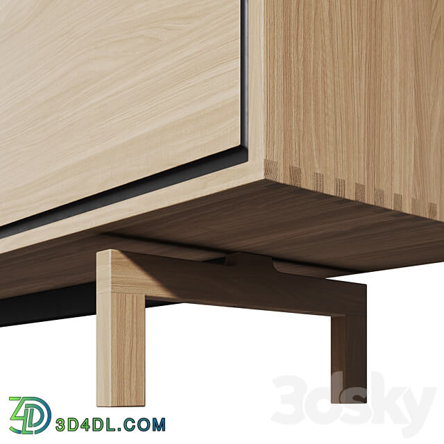 Flow by Bolia Sideboard Chest of drawer 3D Models