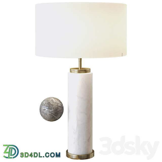 table lamp lxry by eichholtz 3D Models