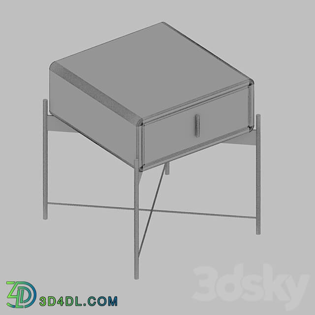 dresser Modnodesign color set Sideboard Chest of drawer 3D Models