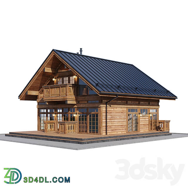 country house 6 3D Models