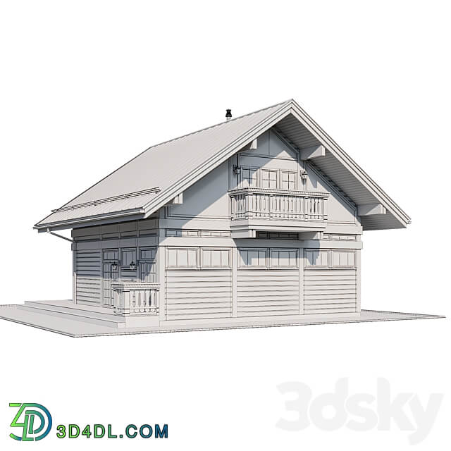 country house 6 3D Models