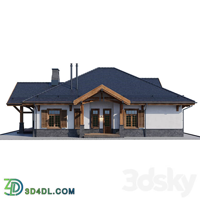 country house 4 3D Models