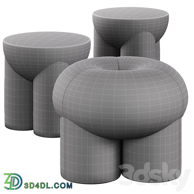 Puffs from Secolo 3D Models