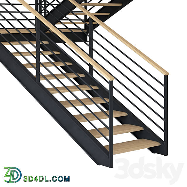Staircase 005 3D Models