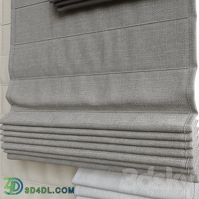 Roman curtain 3D Models