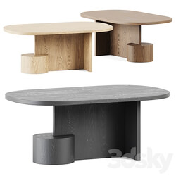 Ferm Living Insert Coffee Table Wooden 3D Models 