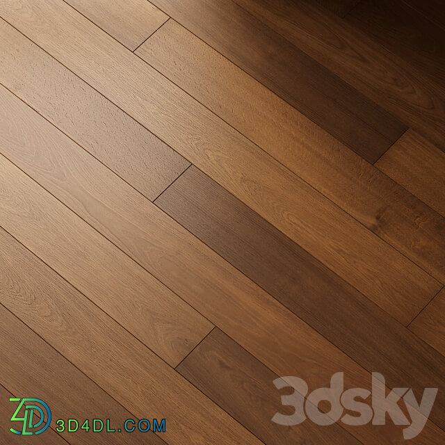 Parquet Berlin oak toned 3D Models