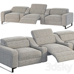 Cinema Lory Theater Sofa by Braccisofas 3D Models 