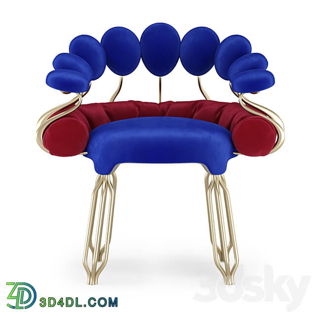 Luna chair design Pankratov 3D Models