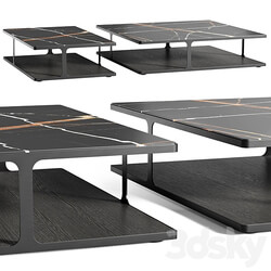 Poliform CREEK coffee tables 3D Models 