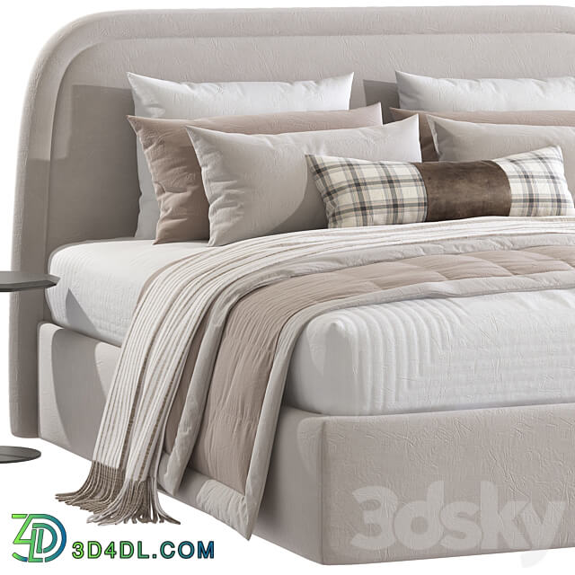 Double bed 77. Bed 3D Models