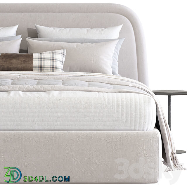 Double bed 77. Bed 3D Models