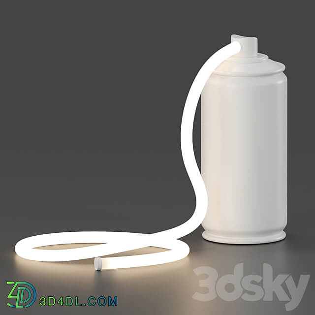 Seletti Daily Glow Spray 3D Models