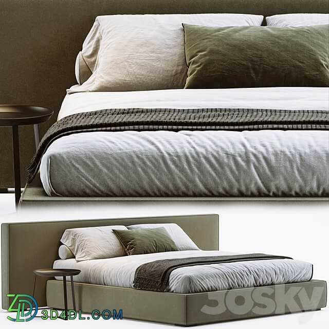 Felis Bowie Bed Bed 3D Models