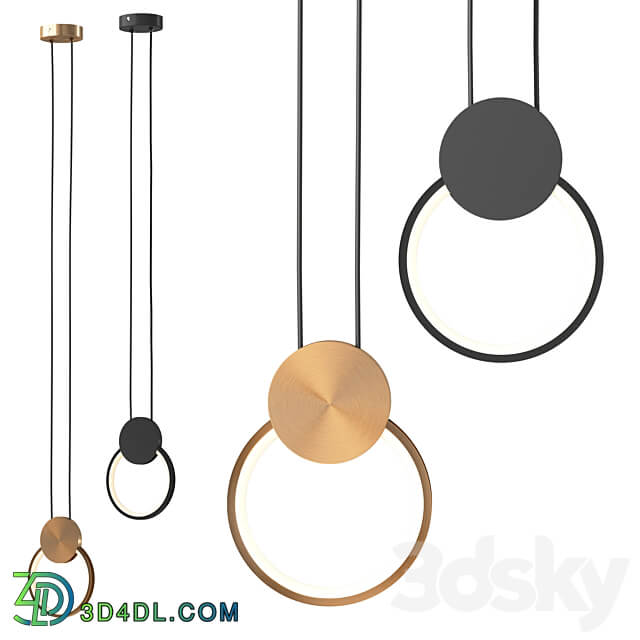 Pendant lamp Eurosvet 50217 1 Pendant light 3D Models