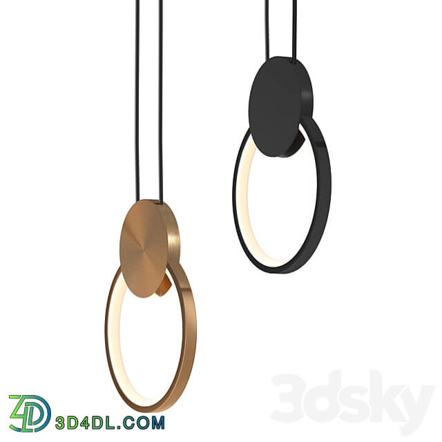 Pendant lamp Eurosvet 50217 1 Pendant light 3D Models