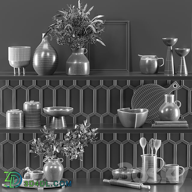 kitchen accessories04 3D Models