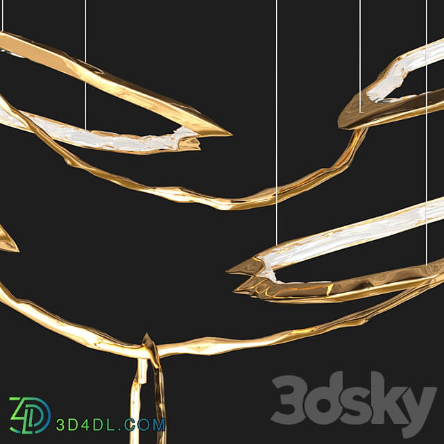 Markus Haase Cloud Series Ring Light Pendant light 3D Models