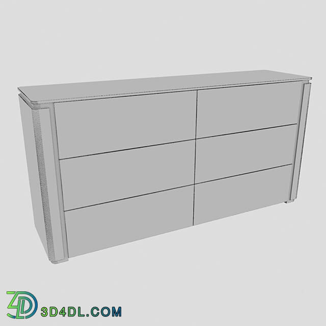 frendis chest of drawers Sideboard Chest of drawer 3D Models