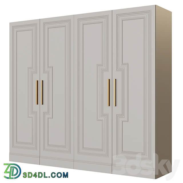 Cupboard Wardrobe Display cabinets 3D Models