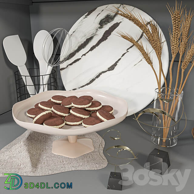 Kitchen accessories 3D Models