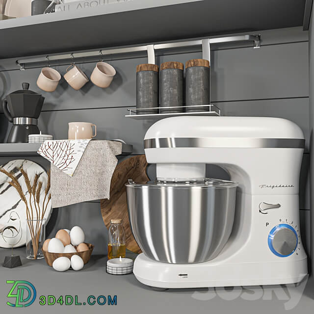 Kitchen accessories 3D Models