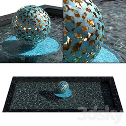 Fountain Water Mantle by David Harber Urban environment 3D Models 