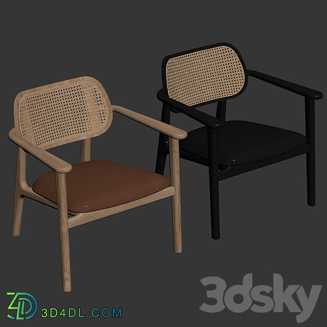 Vincent Sheppard Titus lounge chair 3D Models