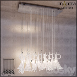 Mantra Love 1663 Pendant light 3D Models 