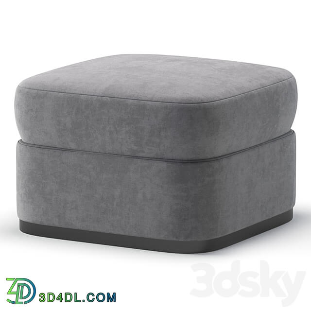 Pouf JESSICA by Cazarina Interiors 3 Colors Version Пуф джессика 3D Models