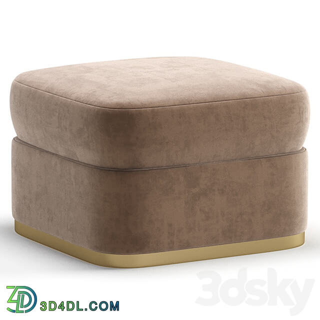 Pouf JESSICA by Cazarina Interiors 3 Colors Version Пуф джессика 3D Models