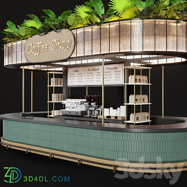 Cafe vol 8 3D Models