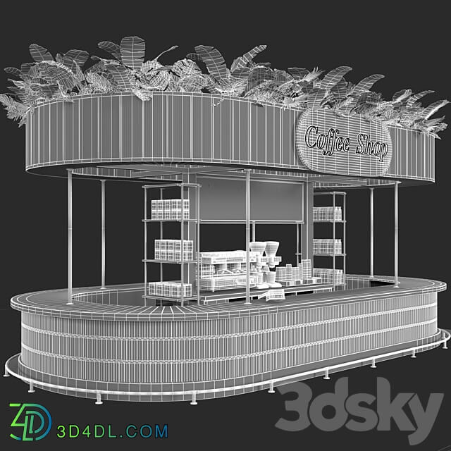 Cafe vol 8 3D Models