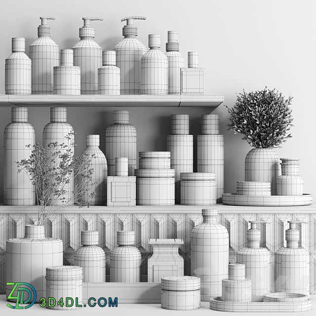 bathroom accessories 6 3D Models