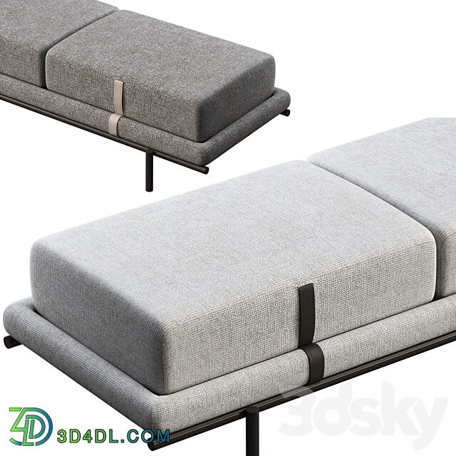 Bench Flou New Bond 3D Models