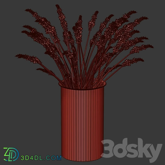 Bouquet of lavender 3D Models