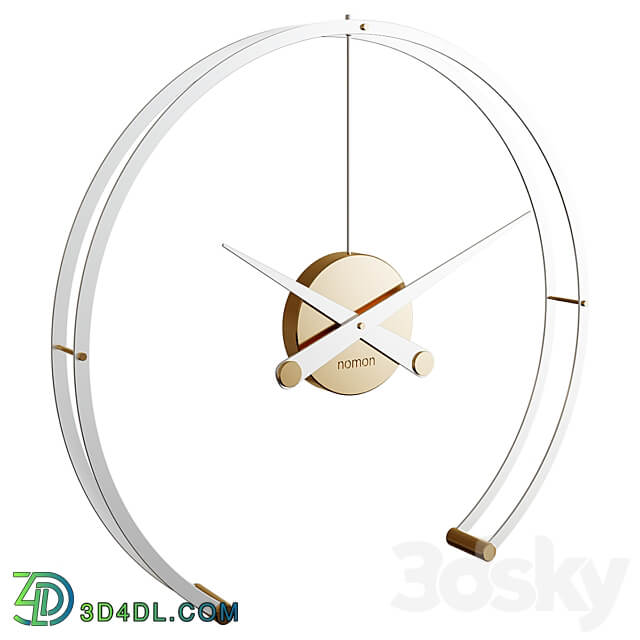 Wall Clock Nomon Omega Clock Watches Clocks 3D Models