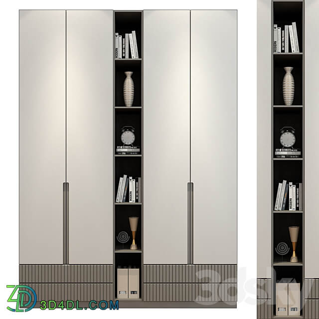 Shkafulkin Vstroennye Shkafy Kupe 6018 Wardrobe Display cabinets 3D Models