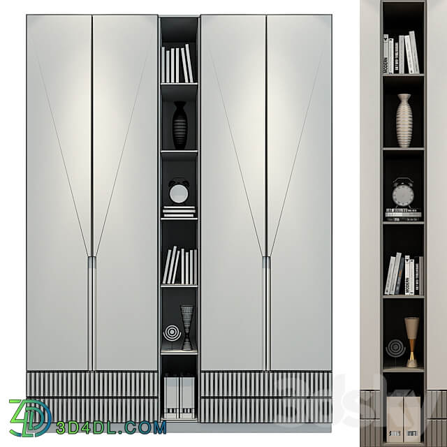 Shkafulkin Vstroennye Shkafy Kupe 6018 Wardrobe Display cabinets 3D Models