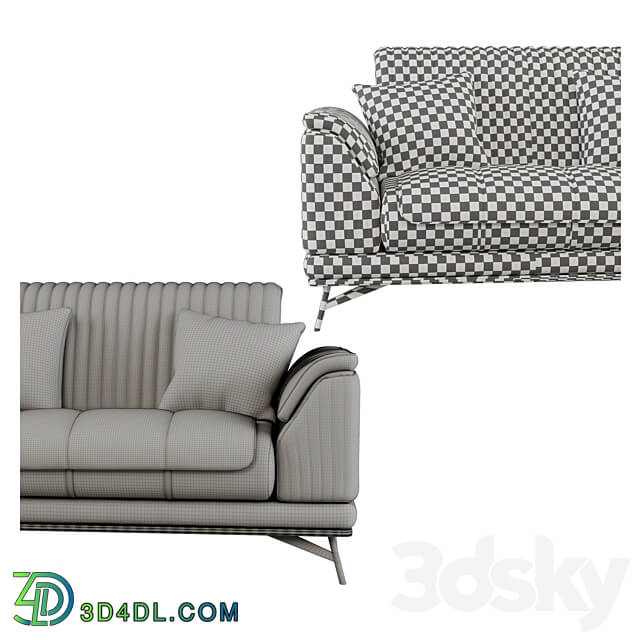 Magnum Sofa Set 3D Models