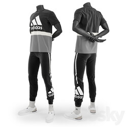 Mannequin tracksuit Clothes 3D Models 