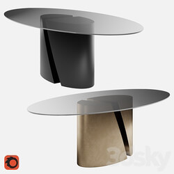 Lago Oval Table Wadi 3D Models 