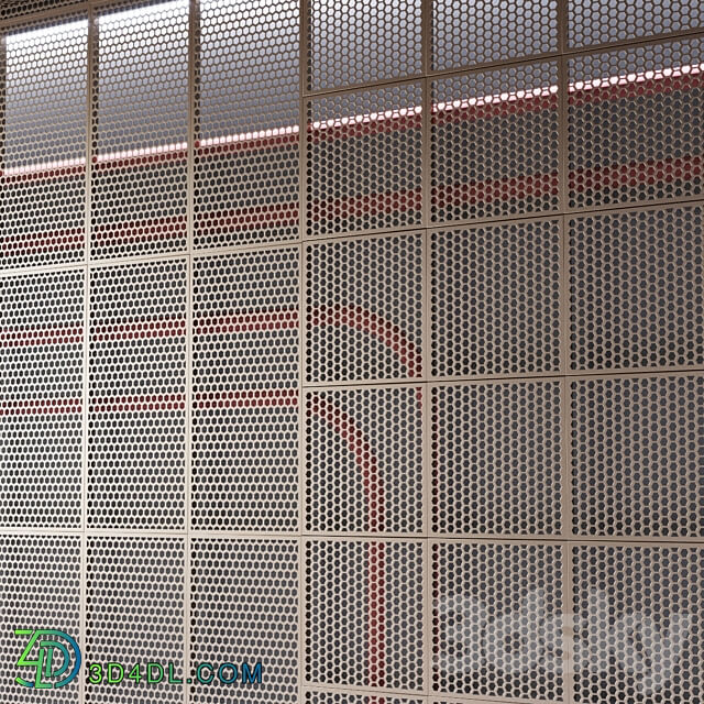 Metal panels 11 3D Models