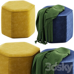 pouffe GEDA 3D Models 