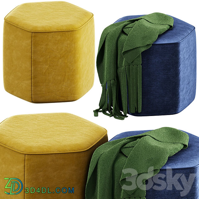 pouffe GEDA 3D Models