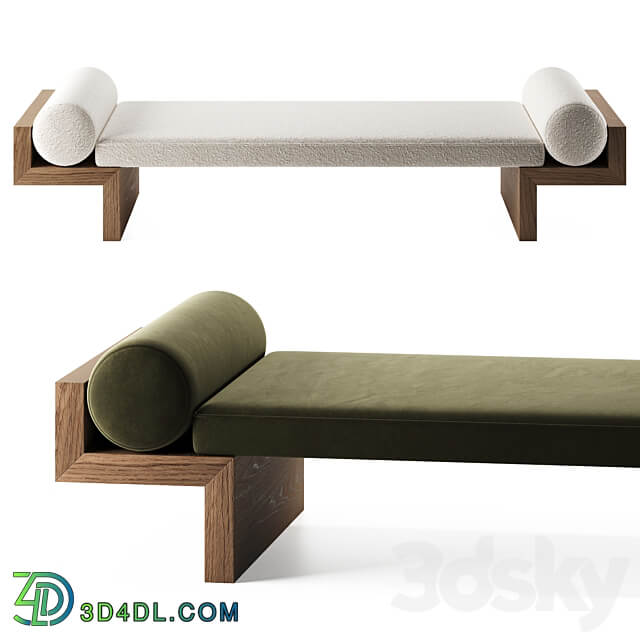 DORA Daybed By Falsasquadra 3D Models