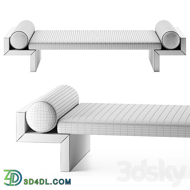 DORA Daybed By Falsasquadra 3D Models