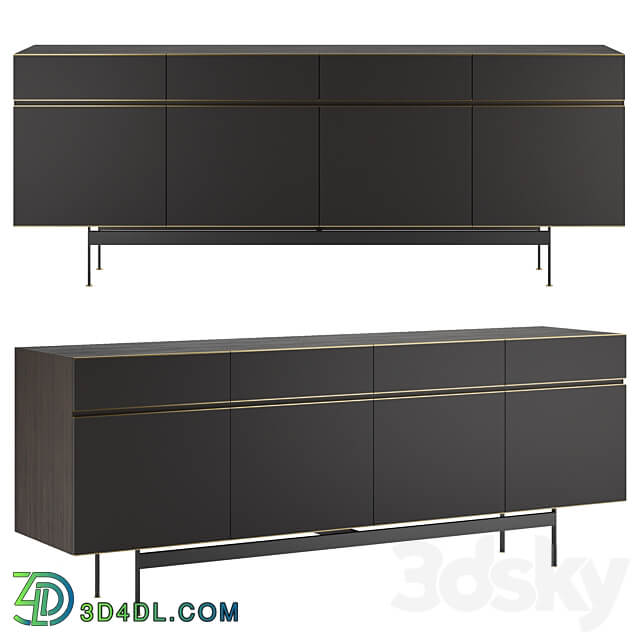 Ralph Sideboard by Laskasas Sideboard Chest of drawer 3D Models