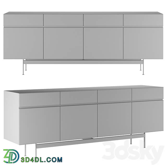 Ralph Sideboard by Laskasas Sideboard Chest of drawer 3D Models